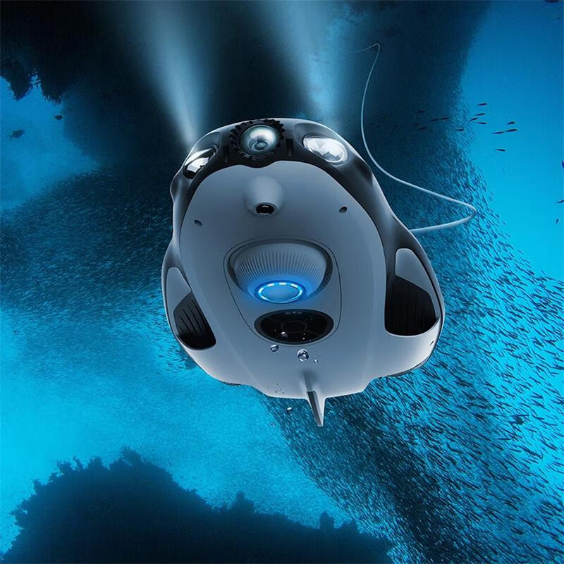 臻迪powervisionpowerray小海鳐水下无人机大师版智能水下探测器4k60