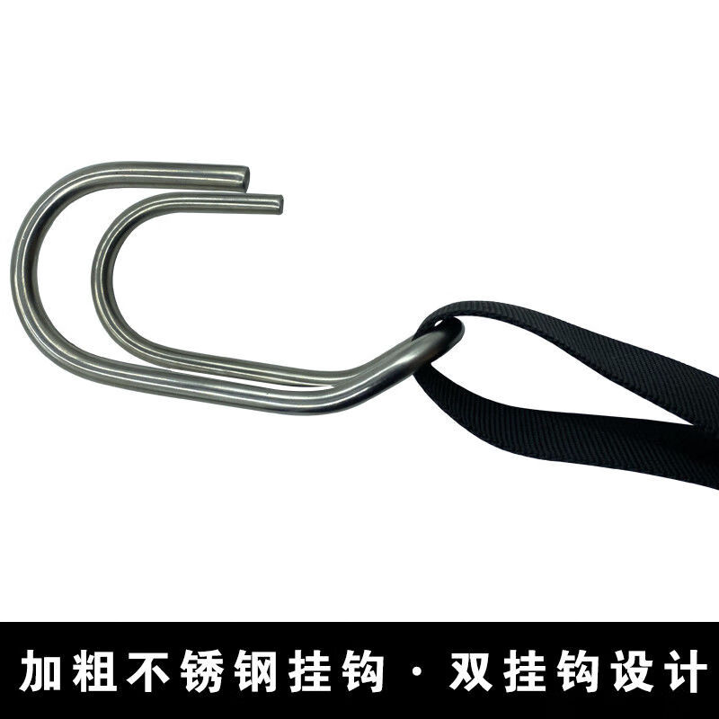 腰椎牵引带 脊柱拉伸要不悬挂带吊单杠腰间盘牵引带吊单杠拉伸器 绿色 腰椎牵引带(不含单杠)