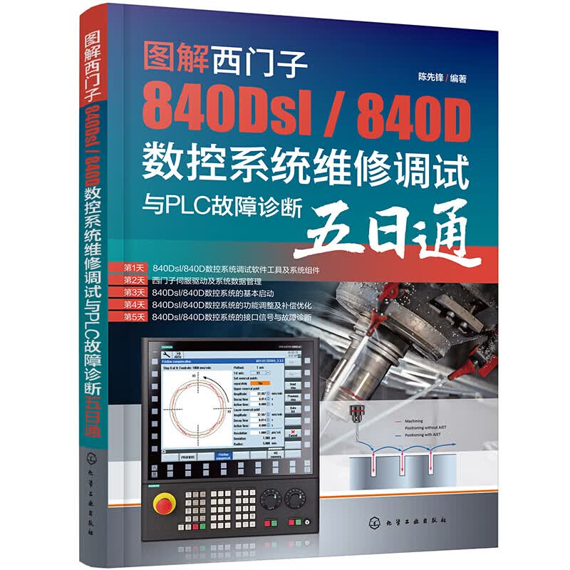 图解西门子840Dsl / 840D数控系统维修调试与PLC故障诊断五日通
