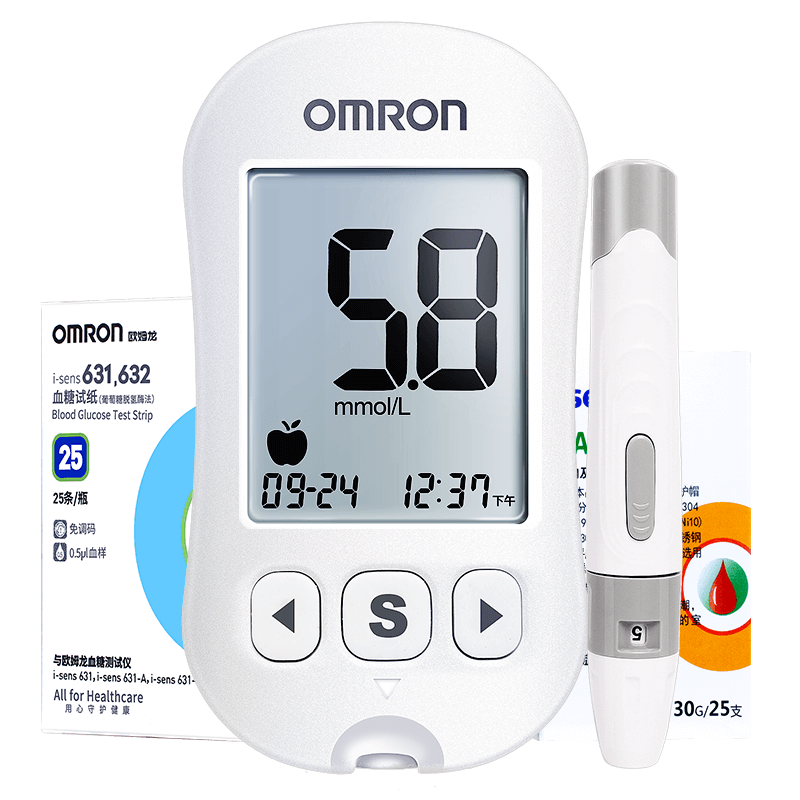 欧姆龙(OMRON)家用医用测血糖仪器i-sens631-ab价格走势及购买攻略