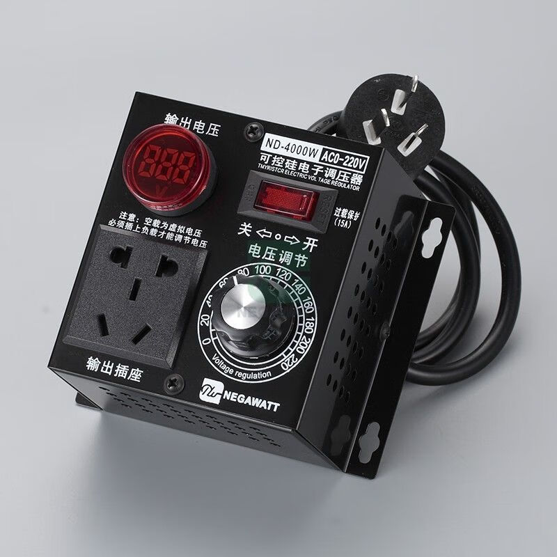 定制适用单相220v交流电机调速器风扇风机调速开关调温调光吊扇电钻调