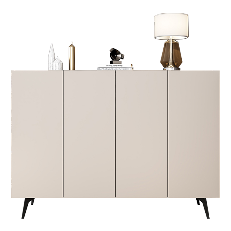 虎珂 鞋柜 鞋柜家用门口玄关柜简约现代门外大容量意式极简鞋架阳台收纳鞋橱 三门鞋柜