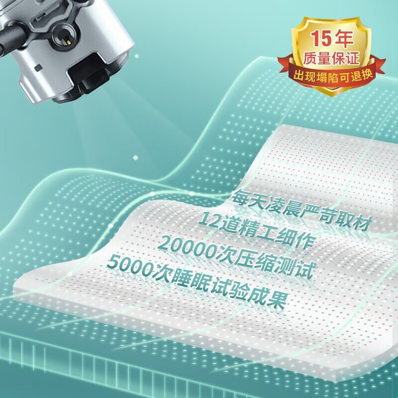 泰嗨（TAIHI）乳胶床垫泰国原产进口天然乳胶床垫可折叠可定制 榻榻米七区透气 200*150*3CM
