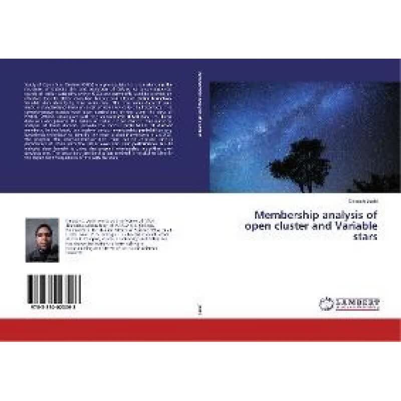 预订 Membership analysis of open cluster and Vari...