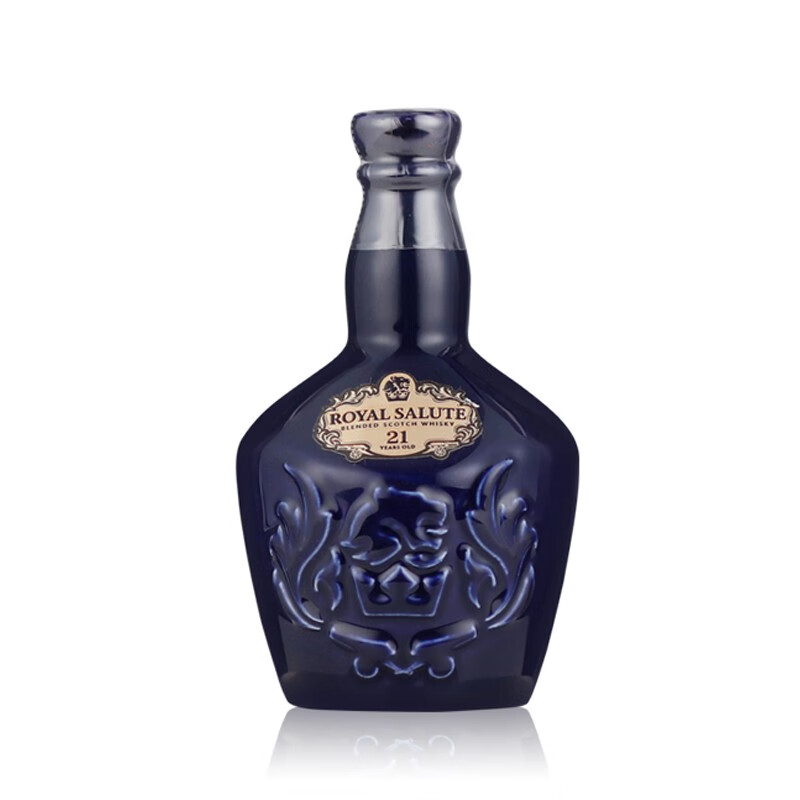 salute/皇家礼炮21年调配苏格兰威士忌进口洋酒 皇家礼炮21年50ml