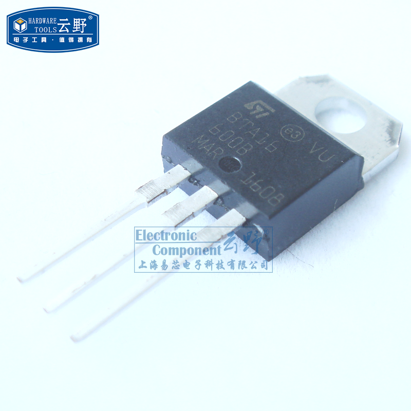 【高科美芯】 三端双向可控硅开关bta16-600b to220直插 晶闸管(一个)