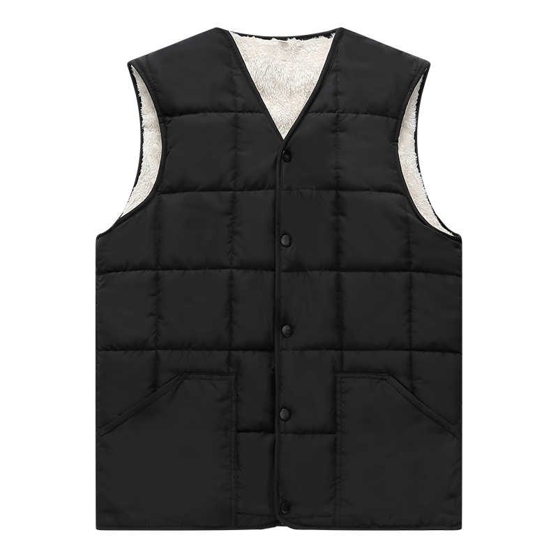 南极人品牌男士秋冬款羊羔绒马甲背心价格销量走势