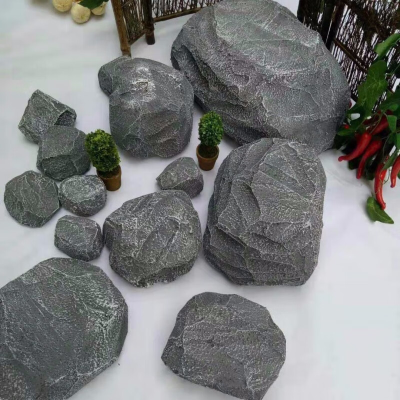 裴佳定制仿真泡沫石头道具舞台造景影视假石头假山假石头泡沫 15厘米