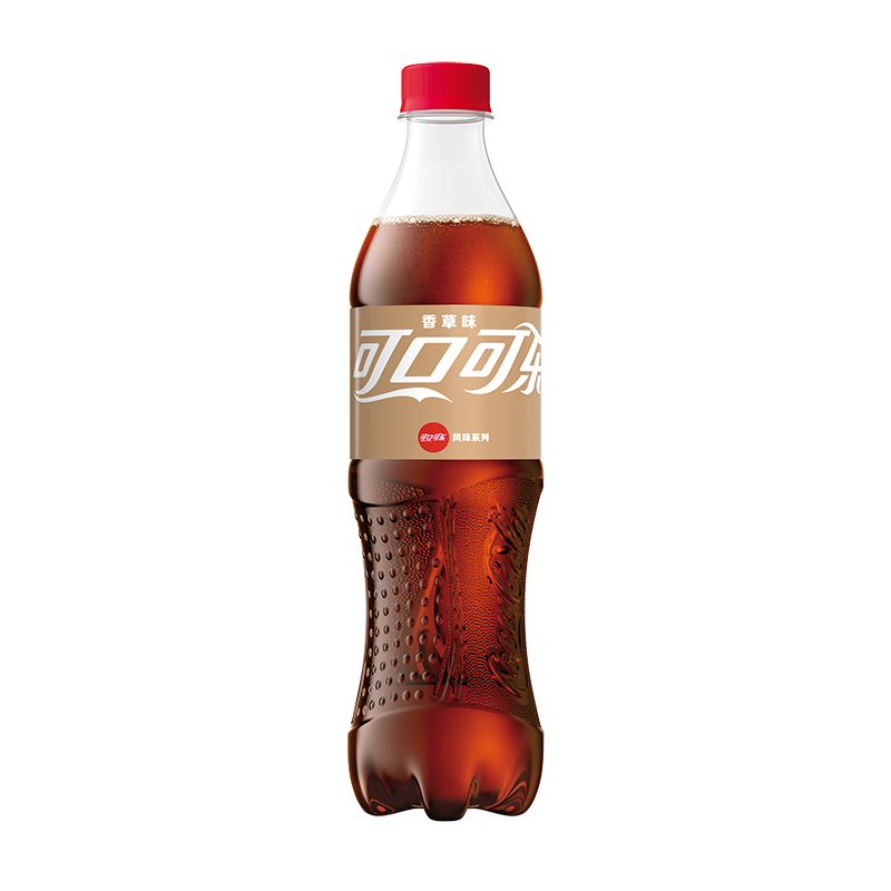 可口可乐（Coca-Cola） T-香草味可乐 含糖可乐 500ml*12瓶 批发整箱