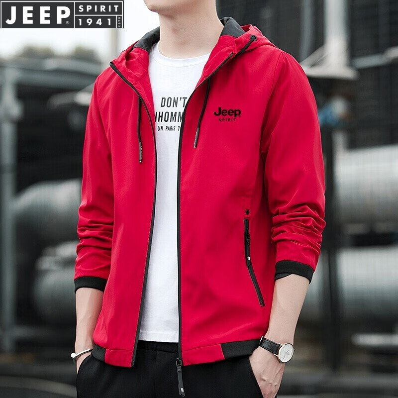 ���ڲ�����JEEP SPIRIT���ռп��д�ɫ��ñ�ѿ�������������ʿ���＾�¿��������������� ��ɫ������ L (120��-135��)