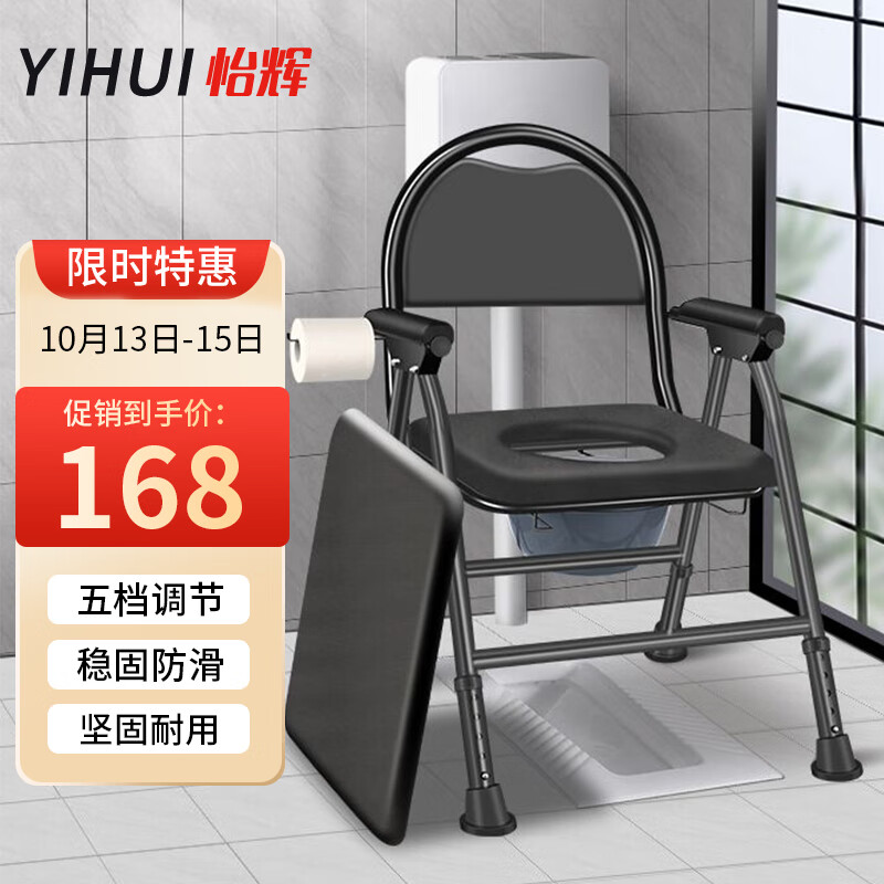 怡辉（YIHUI）品牌坐便椅价格走势，多功能舒适体验！