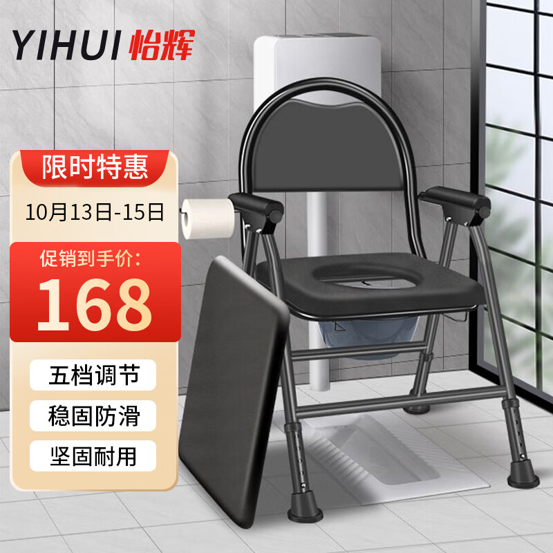 怡辉(YIHUI)品牌坐便椅价格走势,多功能舒适体验!