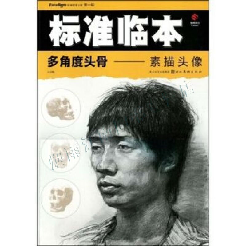 多角度头骨素描头像【上新】