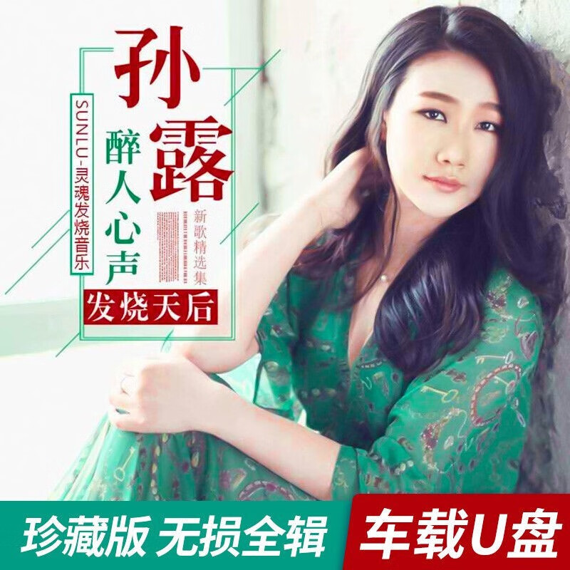 孙露u盘车载发烧女声无损音乐优盘高音质经典人声张玮伽雷婷童丽 16g