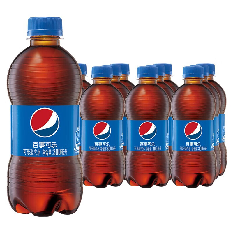 百事可乐 pepsi 汽水碳酸饮料 整箱装 罐装/瓶装可乐