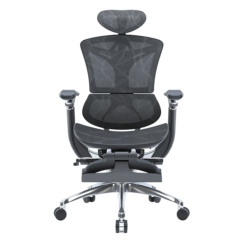 西昊Doro 人体工学椅电脑椅办公学习椅电竞椅午休椅学生宿舍椅座椅  黑色(标准版)