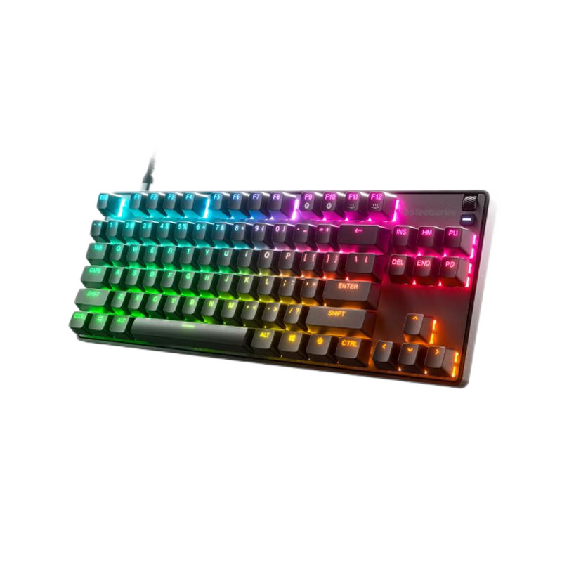 賽睿（SteelSeries）APEX 9 TKL有線游戲鍵盤機械鍵盤吃雞RGB照明 US ENGLISH