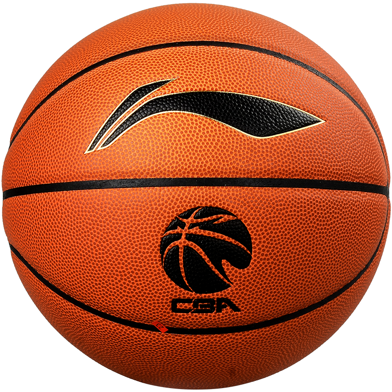 李宁（LI-NING）CBA联赛比赛用球室内7号进口超细纤维合成革PU篮球 