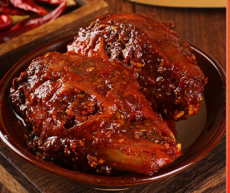 哺食旺重庆特产双流香辣五香兔头309g小吃兔脑壳熟食 五香口味