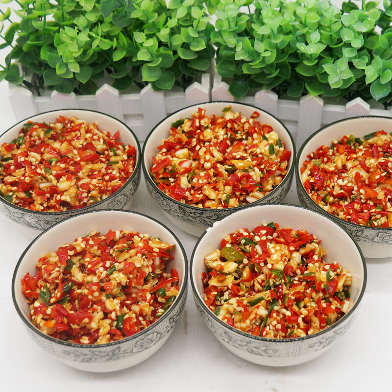 维霆贵州特产蒜蓉辣椒酱遵义农家手工剁椒特辣下饭菜小米辣剁辣 250克