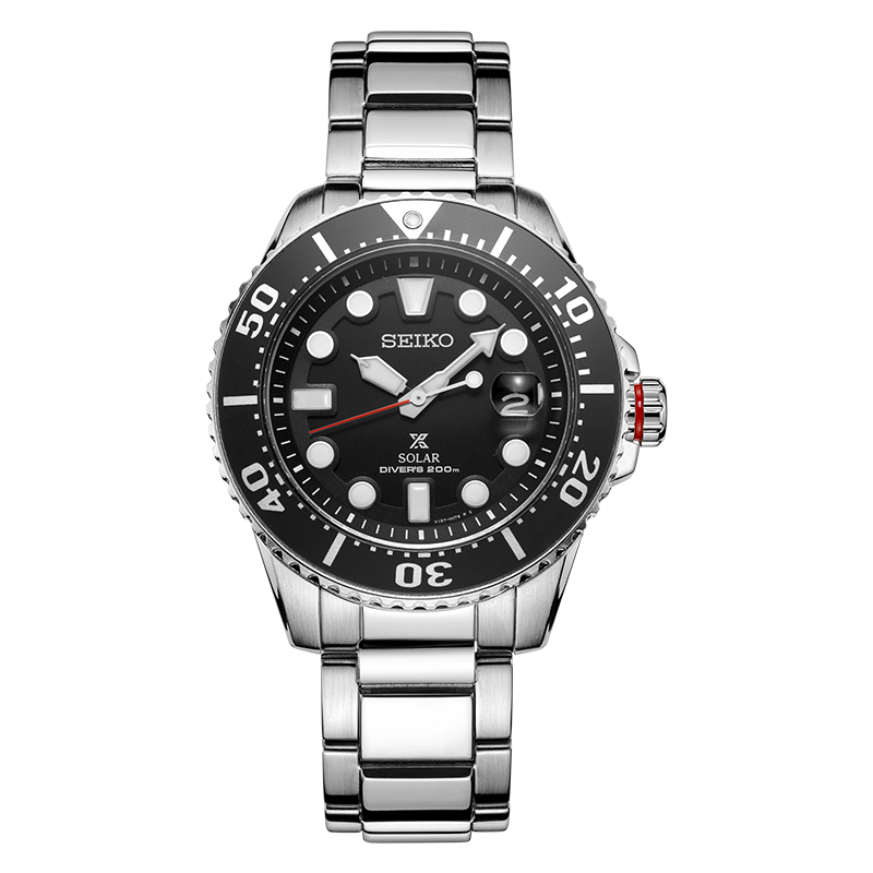 精工（SEIKO）手表SNE551P1黑盘水鬼夜光计时潜水石英太阳能男士腕表价格历史、销量走势及五星评价！