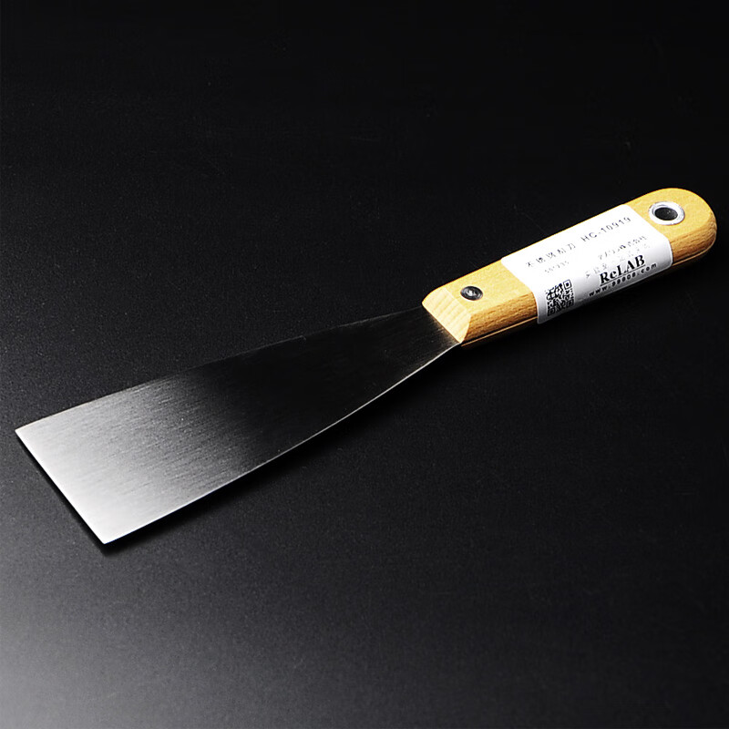 不锈钢刮刀 15*205mm 实验室不锈钢刮铲抹平刀油灰铲