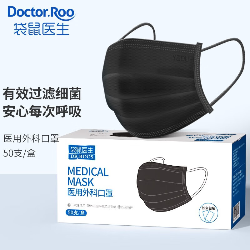 袋鼠医生医用外科口罩价格历史走势分析