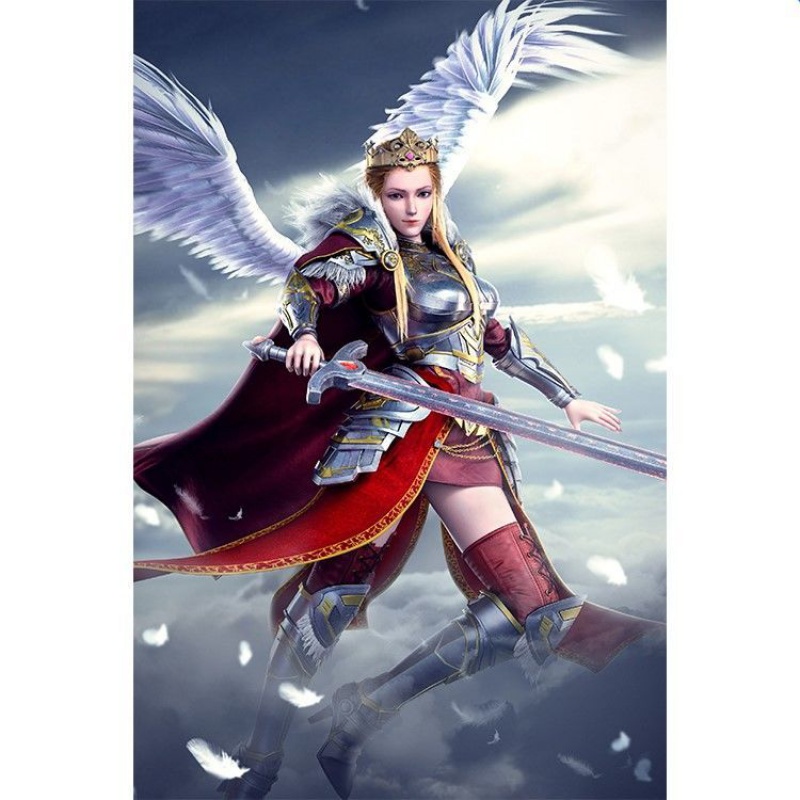 天使彦海报超神学院雄兵连海报自粘墙贴纸画动漫周边鹤熙凉冰来图定制