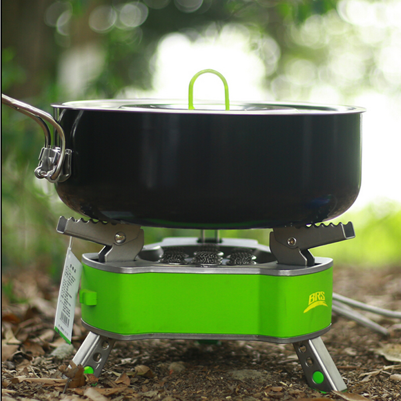 兄弟捷登(brs)七星炉户外炉具大功率自驾野餐炉子车载防风便携式野炊