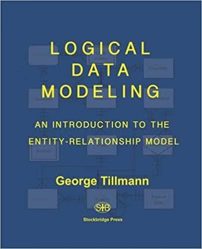 预订 logical data modeling: an introduction to the entity