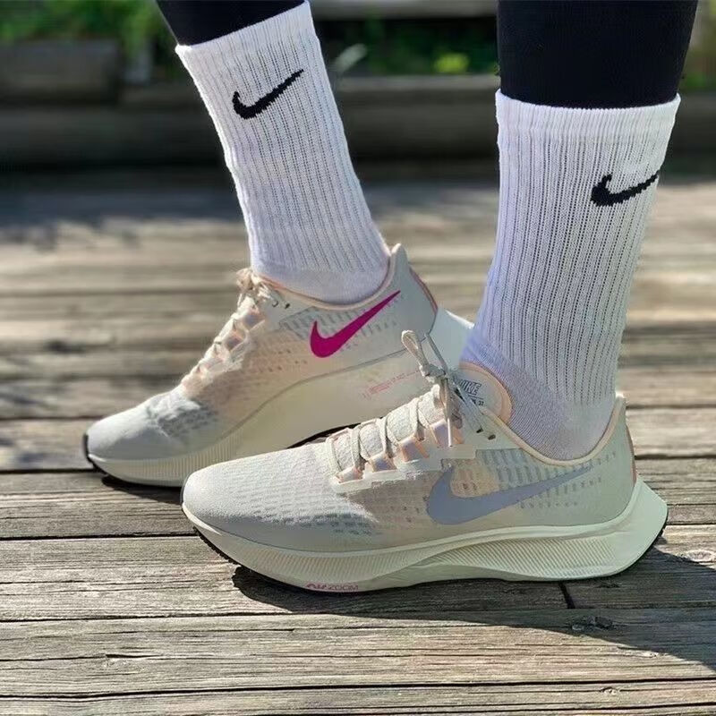 【官方自营旗舰店】登月37代zoom pegasus 飞马37代38紫罗兰透气网面