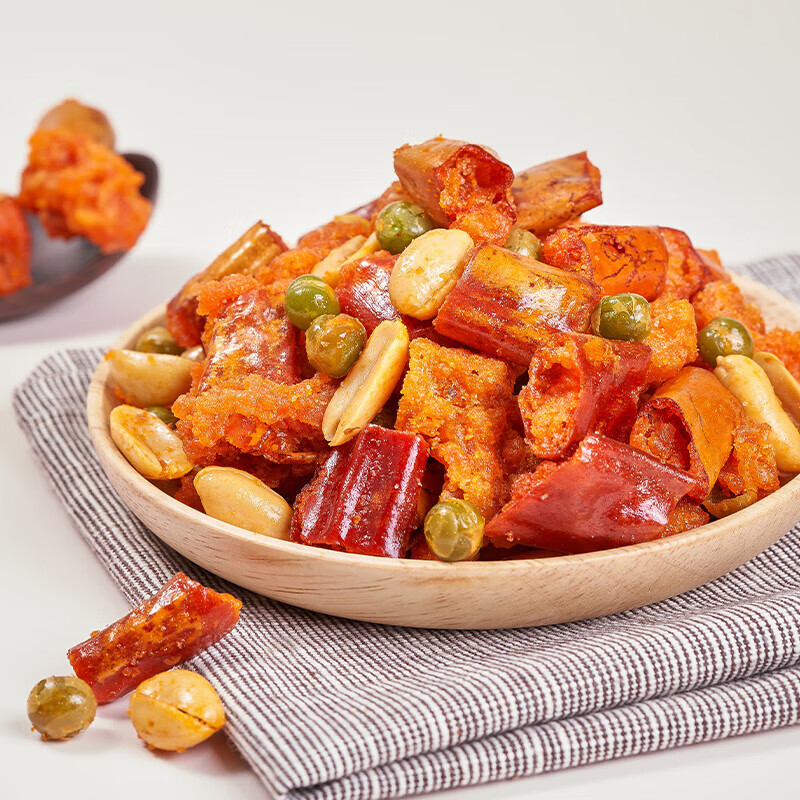 李禧记学雄香脆干吃香辣脆花生脆香辣酥重庆特产零食小吃下酒菜 【香