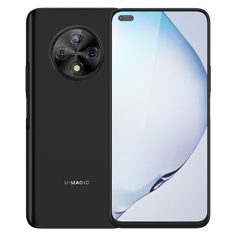 Hi nova华为智选  U-magic 优畅享50 plus 5G智能手机 【未激活】 雅致黑【8GB+128GB】标配版