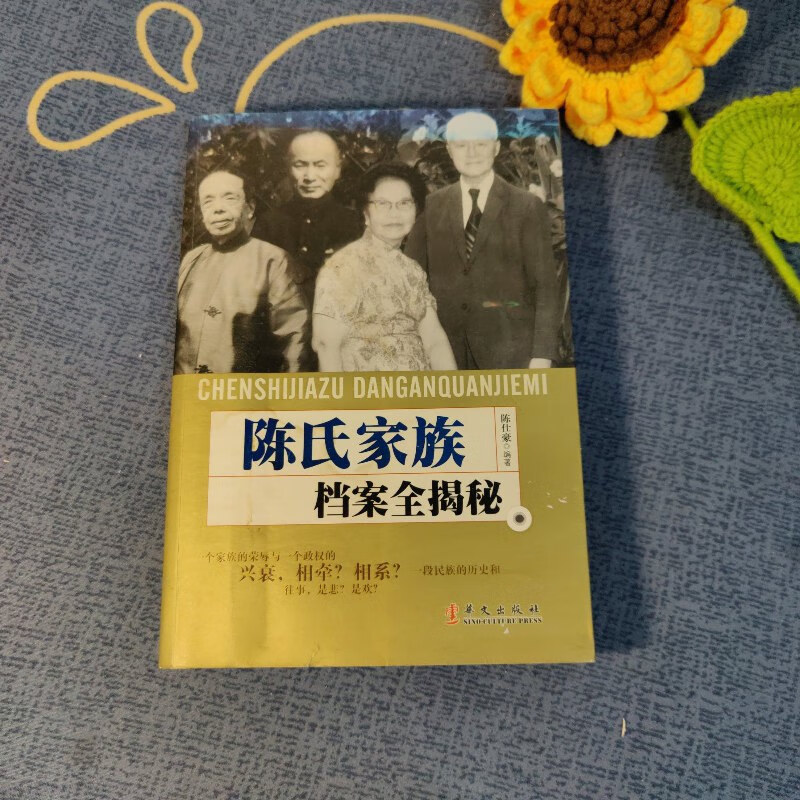 【绝版旧书】陈氏家族档案全揭密 华文出版社