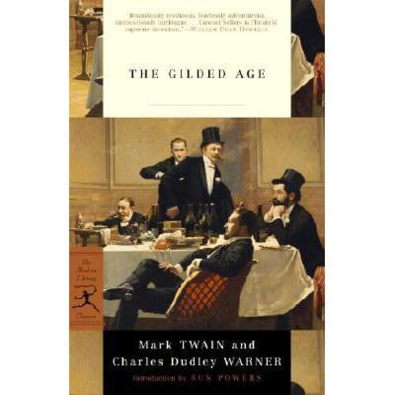 the gilded age 英文原版 twain, mark 马克吐温
