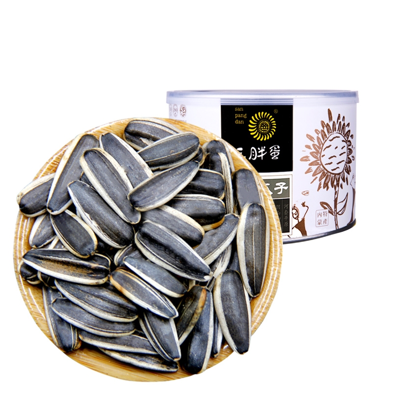 三胖蛋瓜子 原味罐装孕妇休闲零食坚果胖子内蒙古大颗粒炒货小包装 2