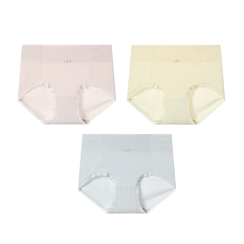 百亿补贴:芬腾内裤女3条装10A抑菌纯棉高腰收腹包臀高腰三角裤169.5元拍5件(合33.9元/件)