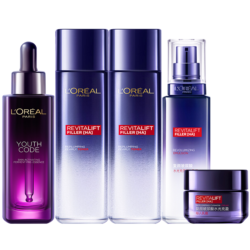 ���ڲ�����ŷ���ţ�LOREAL����װˮ�����Ůʿ�����Უɫ��ױƷȫ�ײ�ˮ��ʪ��������ĸ�׽� 1����ɫ����ˮ��6����