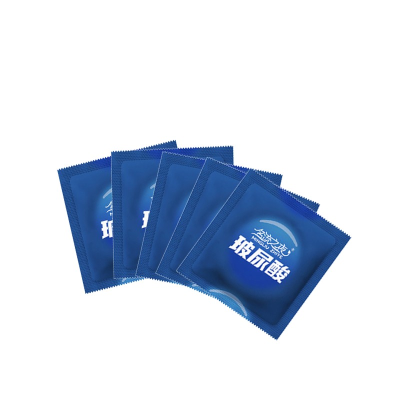 名流  名流之夜水多多玻尿酸套水溶性润滑免洗安全套大盒100只装中号