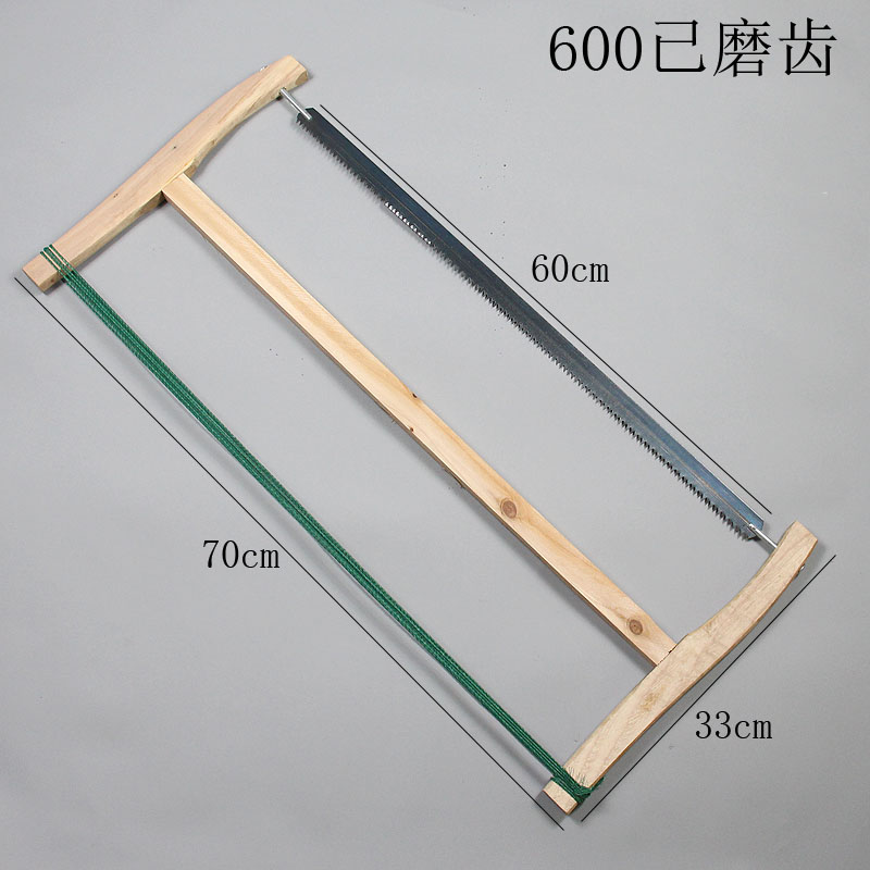 牧物传统木匠木工锯 截锯 锯木板手工锯锯子 大框锯 果树锯老式木工锯