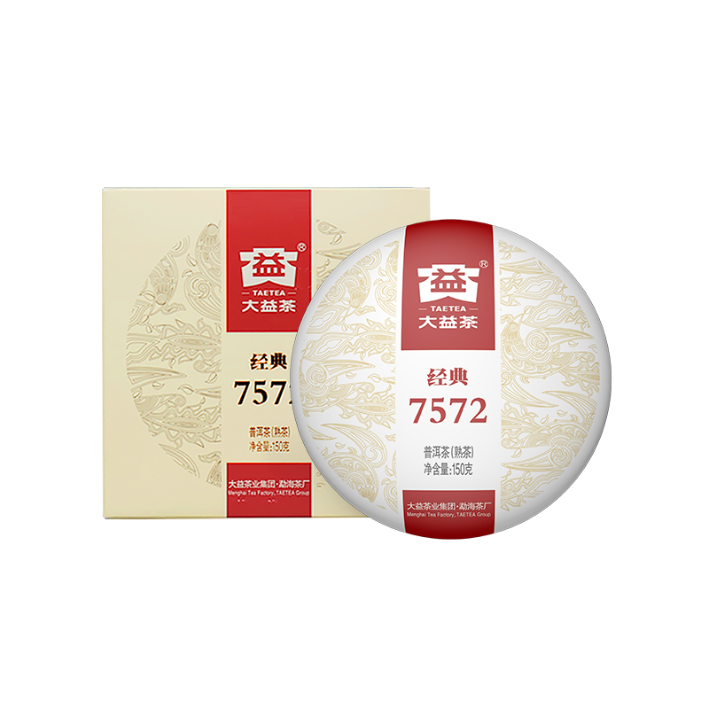 TAETEA 大益 经典7572 普洱熟茶 150g