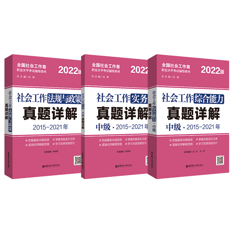 社会工作中级套装（共3册）刘东,沈黎 新书