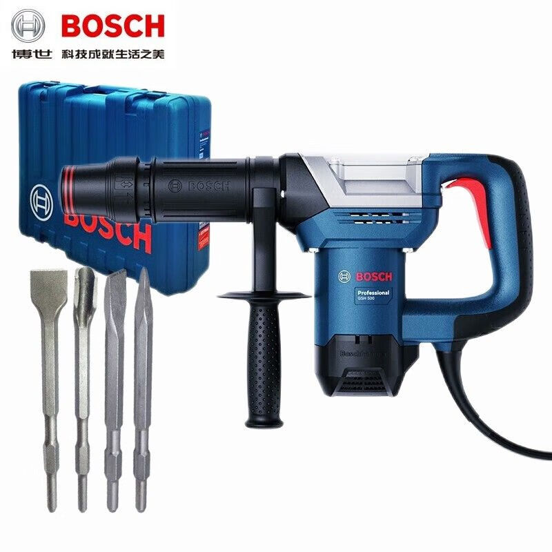 博世(bosch)gsh500电镐大功率电镐单用1100w电镐开槽锤镐电动工