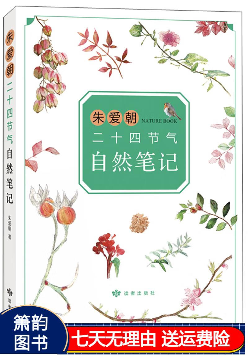 朱爱朝二十四节气自然笔记/爱心树童书 儿童文学 京东正版 朱爱朝二十