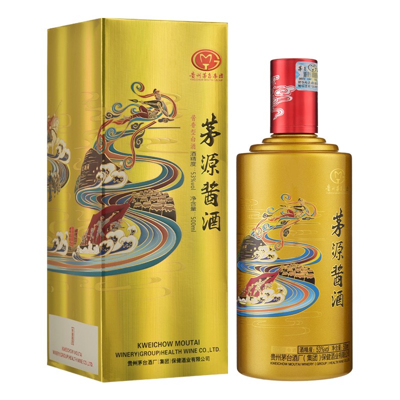 贵州茅台酒厂集团 茅源酱酒 53度酱香型白酒 飞天仙女图礼盒酒水
