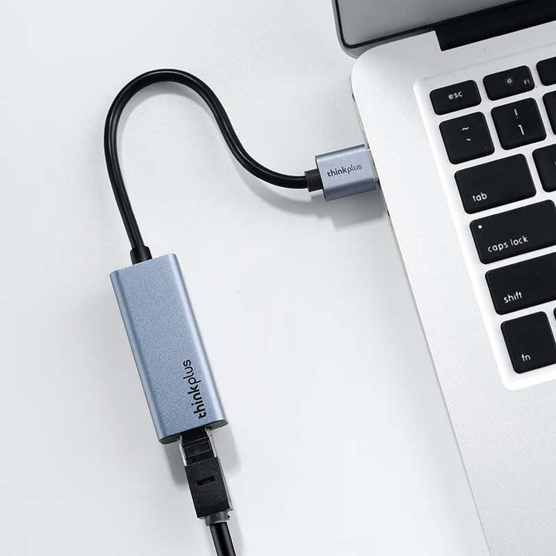 ThinkPad联想 USB转网口转接器 RJ45百兆网卡转换器 USB转接头 笔记本扩展坞 苹果小米笔记本拓展坞LRA1 