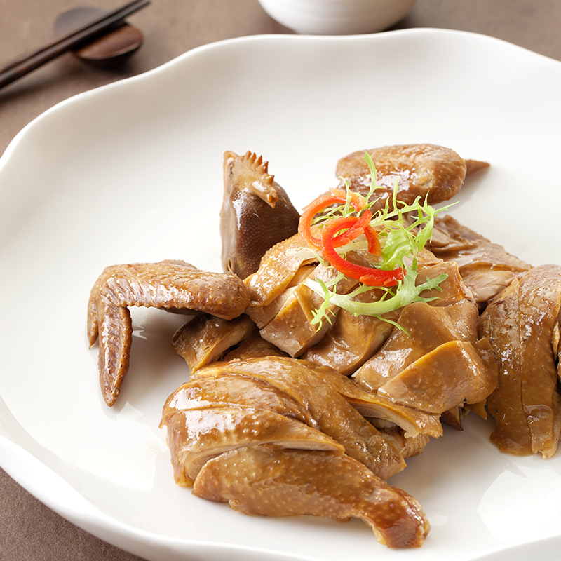 心厨优品(xinchuyoupin)供港豉油鸡700-900g 温氏鸡整只熟食 广东特产