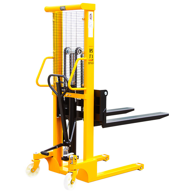 诺力(noblelift)sfh1016手动叉车1吨手动液压堆高车托盘升降装卸车
