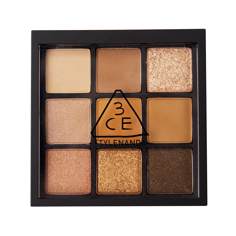 3ce九色纷呈眼影盘蜜糖南瓜museday南瓜豆沙盘生日礼物