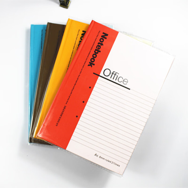 得力定制(deli)硬面抄a5 b5 a4硬皮笔记本a4硬抄记事本硬壳笔记 a5-80